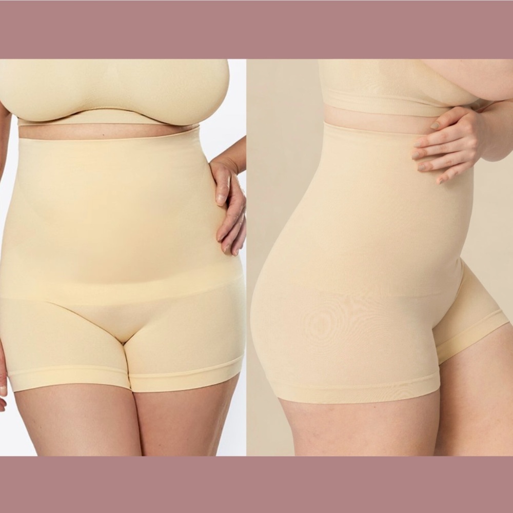 NWT $42 Shapermint [ Large‎ ] Essentials All Day High Waist Shaper Boyshorts